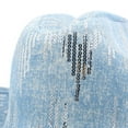 thumbnail image 4 of Fashion Flat Top Sequin Cowboy Hat For Outdoor Travel And Street Style Dress Wear, 4 of 6