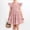 Pink, variant on Easter Dresses Short Sleeved Small Floral Princess Style Girls Summer Dress for Teens Casual Spring Dress (White,1-2 Years)