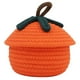 thumbnail image 3 of Cesta Calabaza Tejida Halloween Con Tapa para Aperitivos (S), 3 of 4