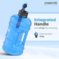 thumbnail image 4 of HYDRATE XL Jug Half Gallon Water Bottle - BPA Free, Flip Cap, Ideal for Gym - Color, 4 of 6