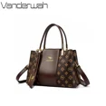 thumbnail image 4 of Bolsos de mano de lujo de piel de marca genuina, bolsos de diseñador para mujer, bolsos de hombro de alta calidad para mujer, 3 capas, 4 of 5