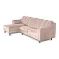 thumbnail image 4 of Sofá Cama Modular Makora Reversible de Velvet Palo de Rosa Modelo Scotch, 4 of 9