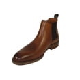 thumbnail image 4 of Men's Slip On Boot STEVE MADDEN Leather Upper Plain Toe Montreux Tan, 4 of 8