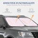 thumbnail image 4 of Fotbe Pink Paw Juego de 2 Piezas de Parasoles para Parabrisas | Bloqueador Solar para Auto | Accesorios Plegables para Protección Solar Interior-Small, 4 of 6