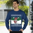 thumbnail image 3 of Christmas Sweatshirt, Ho Ho Ho Hole in One Golf Christmas Gnome Sweatshirt, Funny Holiday Golfer Sweatshirt, Golf Lover Gift for Women & Men, 3 of 5