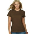 thumbnail image 1 of Hanes T-shirt Nano-T pour Femmes, m, Chocolat Foncé, 1 of 1