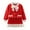 Red, variant on Odeerbi Toddler Girls Fall Winter Outfits Knitted Cardigan Sweater with Ruffle Skirt Set 1-8 Years Kids Cute Long Sleeve Tie Button Sweater Skirt Two-piece Set Toddler Clothes Purple