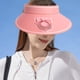thumbnail image 5 of Sombrero para acampar y hacer senderismo con ventilador de carga USB, protección solar, parasol, para viajes al aire libre, equitación, playa, sombrero para el sol vacío, gorra de abanico, 5 of 8