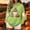 A272 Mint Green, variant on Women's Cute Ghost Graphic Sweatshirts Halloween Drawstring Hoodies Cozy Long Sleeve Pullover Tops with Kangaroo Pocket Fall Casual Party Wear