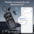 thumbnail image 4 of 2026 Sleep Earbuds Bluetooth 6.0 in Ear, Mini Sleep Headphones with Sleep Monitor and APP, Small Earplugs for Side Sleepers, 48H Playtime Sleep Earphones with Sleep Mode, Personal Alarm, Black, 4 of 9