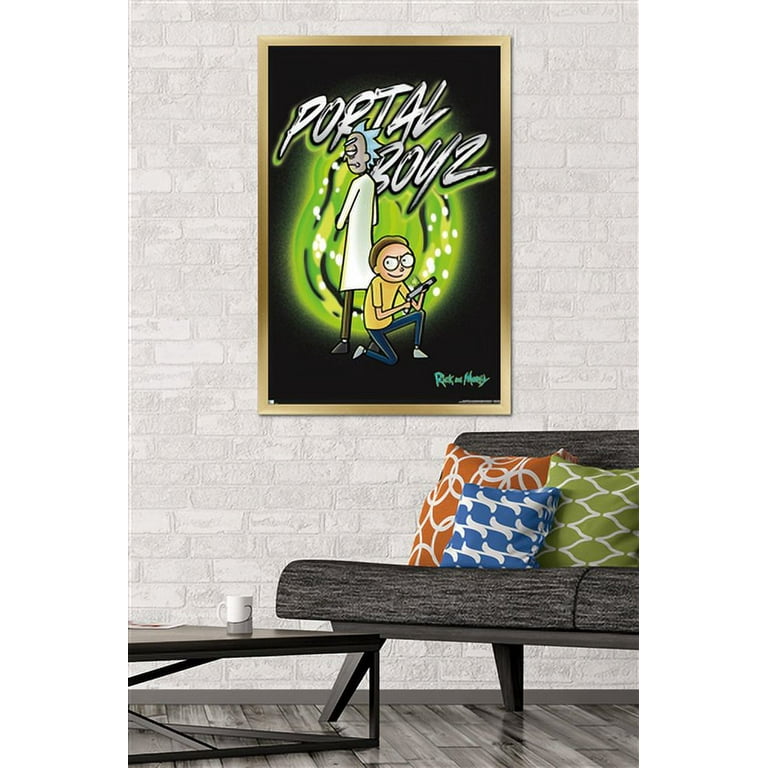Plakat Rick & Morty - Portal
