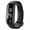 black, variant on Digital Watch for Student, LED Light Display Plastic Mirror Electronic Movement Silicone Strap Sports Watch