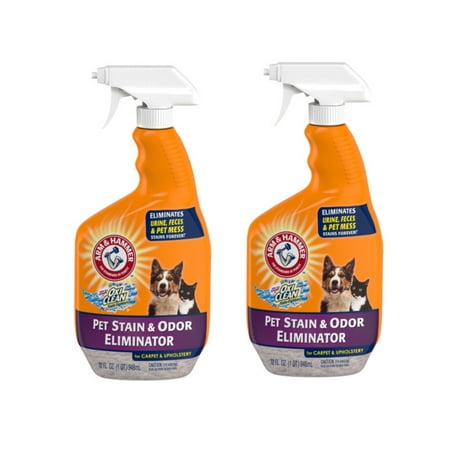 2 Pack - ARM & HAMMER Pet Home Care Pet Stain Odor Eliminator 32oz