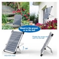 thumbnail image 3 of 12W Solar Fountain Pump, Solar Water Fountain With 12 Double-Layer Nozzles Outdoor Powerful Solar Fountain Pump For Pond ,Easy to Install, 3 of 7