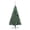 Green, variant on vidaXL Artificial Half Pre-lit Christmas Tree with Ball Set Party Decoration