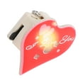 thumbnail image 6 of 25pcs Heart Shaped Cute LED Christmas Brooches Pin Badge For  Craft Clothing Decor Party Favors, 6 of 8