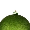 thumbnail image 2 of Vickerman 2.75" Juniper Green Glitter Ball Ornament, 12 per Bag, 2 of 3