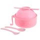 thumbnail image 1 of Microwave Ramen Bowl Set Plastic for Serving with Lid and Fork Spoon, 1 of 5