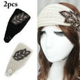thumbnail image 1 of 2PCS Bandeau Femmes Chaud Tricoté Bande de Cheveux de la Tête Wrap, 1 of 7