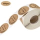 thumbnail image 3 of Rollo de pegatinas (500 unidades), etiquetas adhesivas de papel kraft, pegatinas decorativas de sellado. 02-500 piezas, 3 of 6