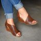 thumbnail image 1 of Nuevas sandalias huecas Pendiente de mujer con top alto transpirable de primavera y verano Wmkox8yii sa1324, 1 of 5