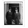 thumbnail image 2 of Historic Framed Print, Prince Cyril, & [...] Suison Radiff, Bulgarian Minister, 4/9/29, 17-7/8" x 21-7/8", 2 of 9