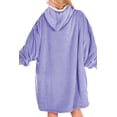 thumbnail image 3 of Sudadera Tipo Hoodie Cobija Unisex Hoodie Shendy Vendy Con Capucha Afelpada Suave Azul Claro, 3 of 5