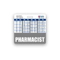thumbnail image 1 of Pharmacist Badge Buddy Horizontal w/Height & Weight Conversion Charts (Standard, Gray), 1 of 4