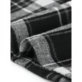 thumbnail image 6 of MODA NOVA Juniors Plaid Button Decor A-Line Pinafore Overall Dress, 6 of 6