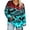 #0131-Black, variant on Uootdi Halloween Sweatshirts for Women V Neck Pumpkin Castle Red Moon Graphic Womens Sweatshirt Loose Fit Fall Social Event Stretchy Womens Tops Gift