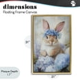thumbnail image 4 of Stupell Industries Cottage Bunny In The Blossoms Gold Floating Frame Canvas Art, 21 x 31, by Tina LeCour, 4 of 8