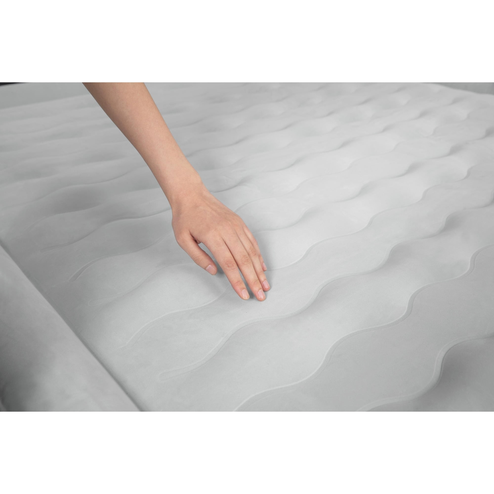 Sealy Tritech Queen 22" Air Mattress with Built-In AC Pump, Durable Inflatable Bed with Carry Bag