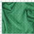 thumbnail image 4 of Soimoi Green polyester Crepe Fabric Artistic Flower & Geometric Decor Fabric Printed Yard 52 Inch Wide, 4 of 5