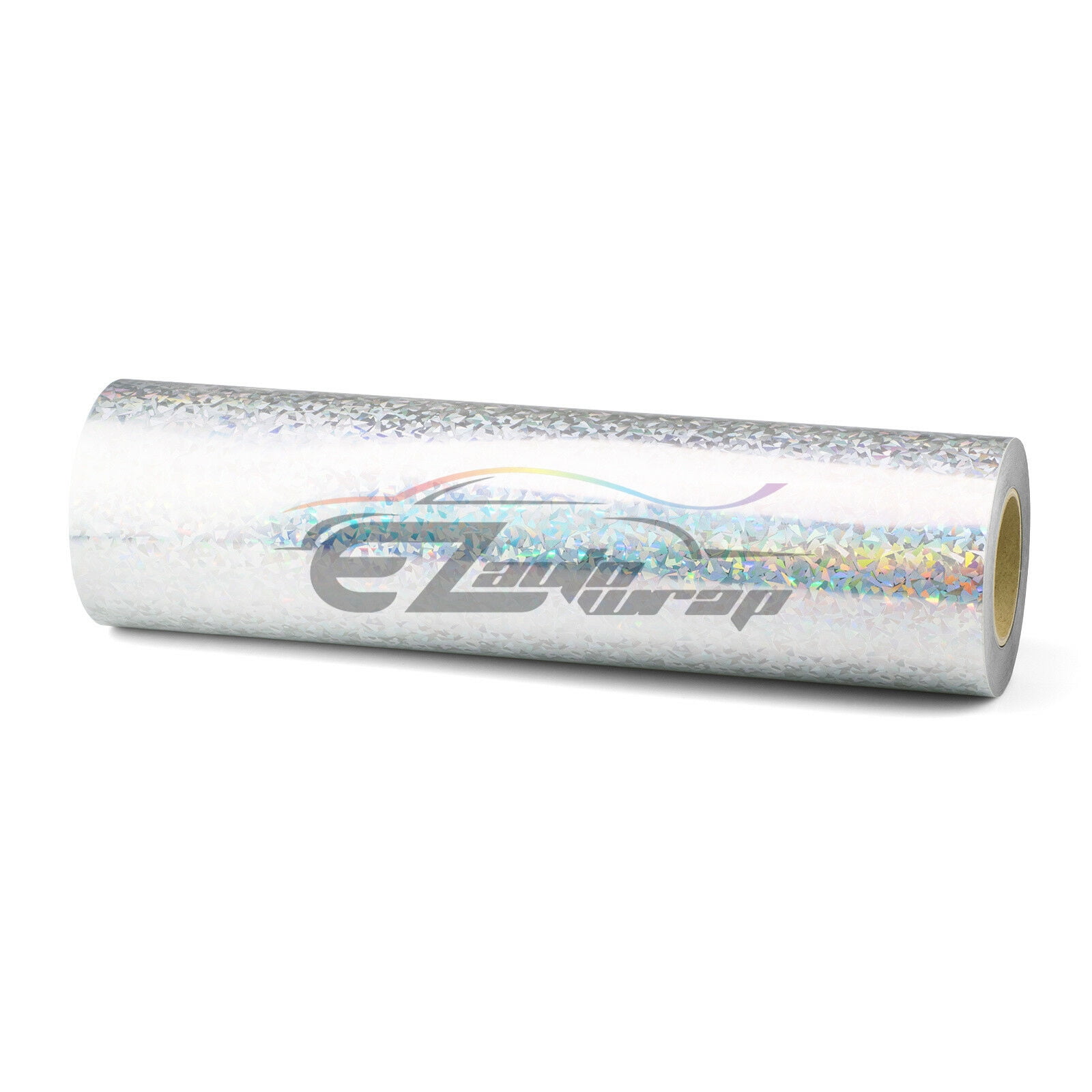 Essmo™ Holographic Crystal Silver Heat Transfer Vinyl HTV TShirt 20" Iron Press SP08 20"x480"