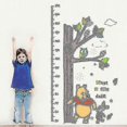 thumbnail image 2 of Cartoon Tree Height Measure Wall Stickers With Bag Peel And Stick Height Chart Removable Height, 2 of 2