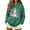 #D Green, variant on Zynoxe Hooded Sweatshirt Women with Kangaroo Pocket Drawstring Pullover Hoodie Realxed Long Sleeve Print Sweatshirts Fashionable Christmas Sweatshirts for Women #A Black S