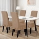 thumbnail image 2 of Fundas Elásticas para Sillas de Comedor Easy-Going Camel 6 Piezas, 2 of 7