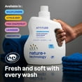 thumbnail image 2 of ATTITUDE Liquid Laundry Detergent, EWG Verified, HE Compatible, Plant-Based & Vegan, Natural Laundry Soap, Citrus Zest, 80 Loads, 67.6 Fl Oz, 2 of 5