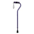 thumbnail image 2 of Sky Med Purple Aluminum Lightweight Bariatric Heavy Duty Cane-600lbs Weight Capacity, for Women, 1.3 lbs., Soft Handgrip, Carrying Strap, Offset Handle, 2 of 2