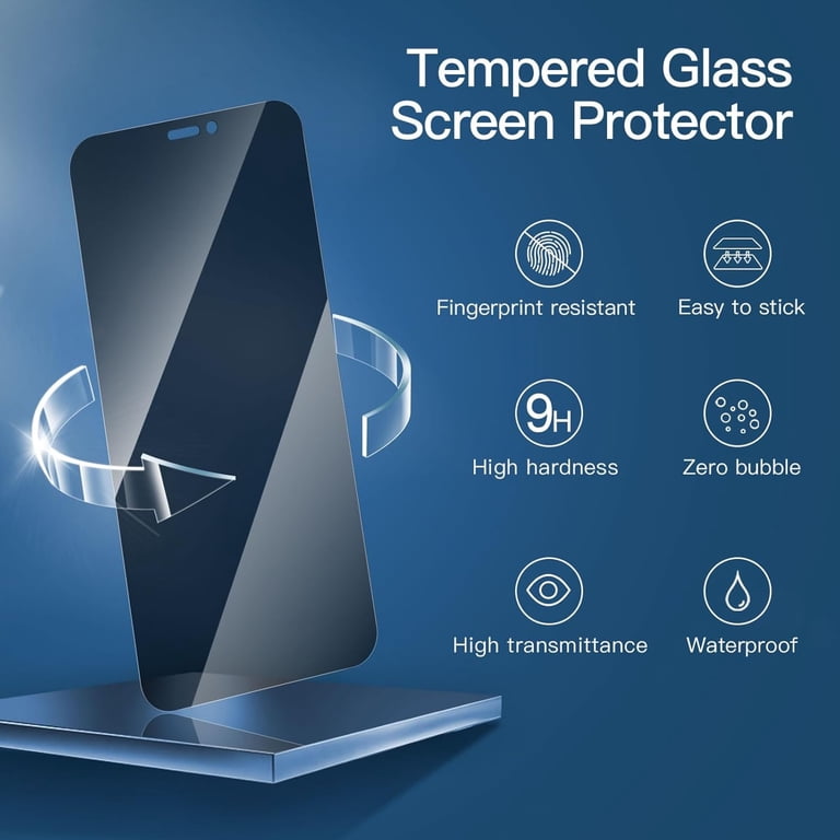 Ahyaa Privacy Screen Protector for iPhone 11 & XR photo 5