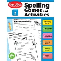 Evan-Moor Spelling Games and Activities, Grade 3 Teacher Resource