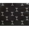 thumbnail image 4 of oneOone Georgette Viscose Fabric Stripe & Arrow Block Printed Fabric 1 Yard 42 Inch Wide, 4 of 4