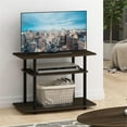 thumbnail image 2 of Furinno 13192DBR/BK Turn-N-Tube No Tools 3-Tier TV Stands, 2 of 6