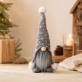 thumbnail image 3 of YingYouFu Christmas Gnome Figurine, Faceless Forest Gnome Doll Ornament, Plush Scandinavian Tomte for Holiday Mantel Shelf Tabletop Decoration, 3 of 7
