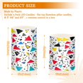 thumbnail image 6 of Yayeee Flameless Candles with Remote Flickering Battery Operated Multi Color Changing, Colorful Triangles, 6 of 7