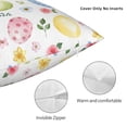 thumbnail image 3 of Pofeuu Easter Egg3 Print Double-sided plush pillowcase Square Throw Pillow Covers Pillows Cover for Living Room Bedroom Sofa Couch Cushion Cover（No pillow core）-12"x12", 3 of 7