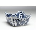 thumbnail image 1 of AA Importing 59710 Square Blue & White Bowl, 1 of 1