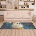 thumbnail image 5 of Cat with Moon Stars Runner Rug Machine Washable Area Rugs Carpet Non Slip Entryway Mat for Bedroom Entryway Front Door, 5 of 7