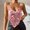 Rose Gold, variant on Women’s Tanks Nightlife Top for Party Performance with Neck Suspender Backless Design and Black S