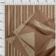 thumbnail image 3 of oneOone Polyester Spandex Brown Fabric Geometric Diamond With Stripes Sewing Craft Projects Fabric Prints By Yard 56 Inch Wide, 3 of 4